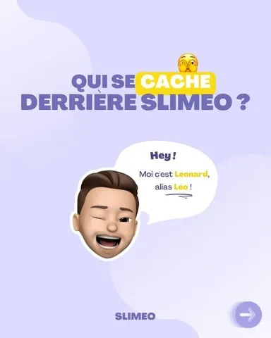 Publication Instagram de Slimeo